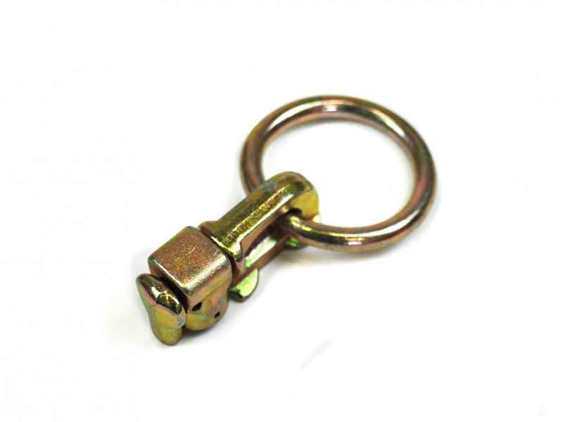 Airlinezurrschienenbeschlag, doppelt, m. Ring