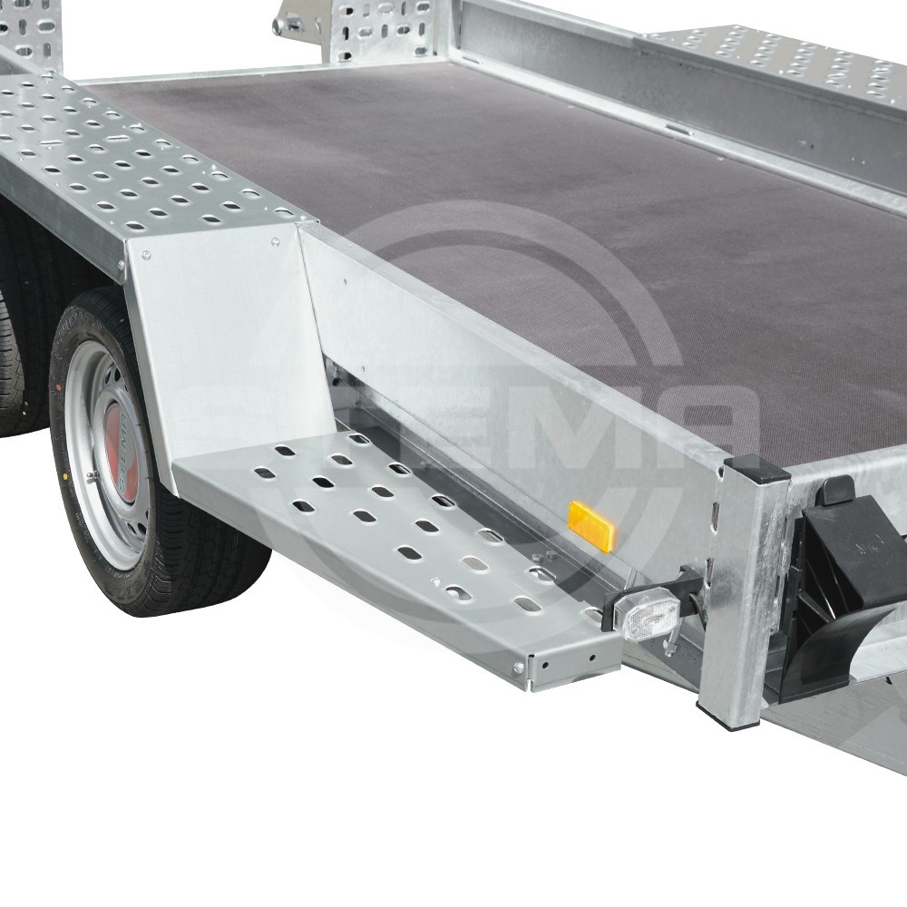 Trittbleche für Bauma 400 cm Länge