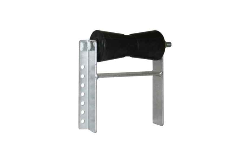 Kielrolle m. Halter, höhenverstellbar, 200 mm