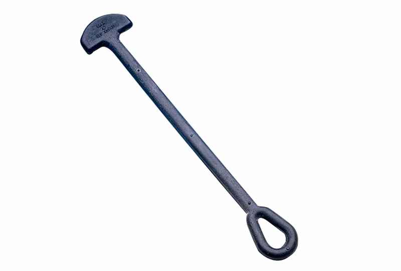 Gummistroppe, Ø 10 x 180 x 40 mm, schwarz