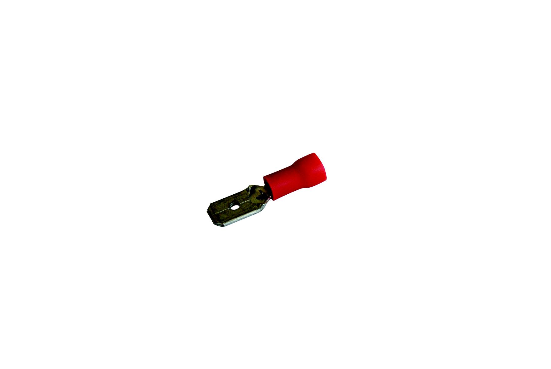 GEKA Flachstecker. 6.3 mm. 0.25-1 mm²