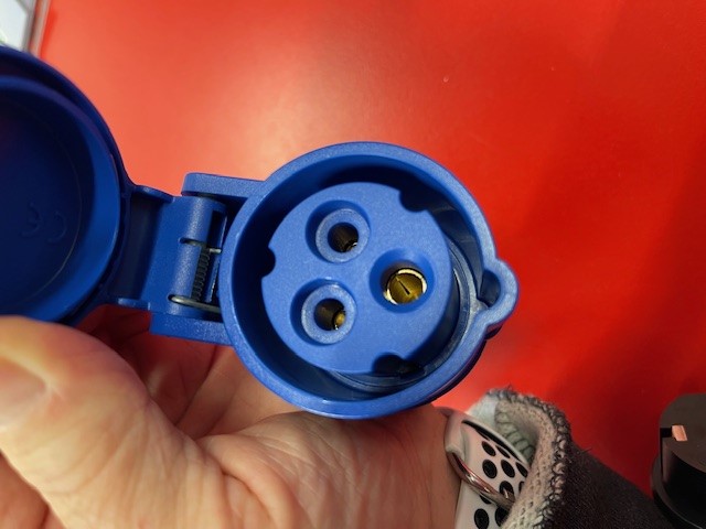 Kühlanhängerkabel CEE-Adapterkabel. 3-polig. 1.5 m lang