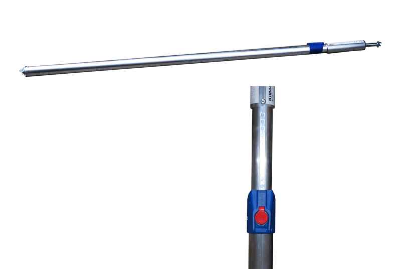 Rundsperrbalken, verstellbar, Ø 44 x 1550-2050 mm