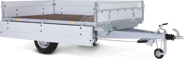 Seitenwand klappbar für Drei-Seiten-Kipper Trius Kasteninnenlänge 301 cm, 2 mm Stahl