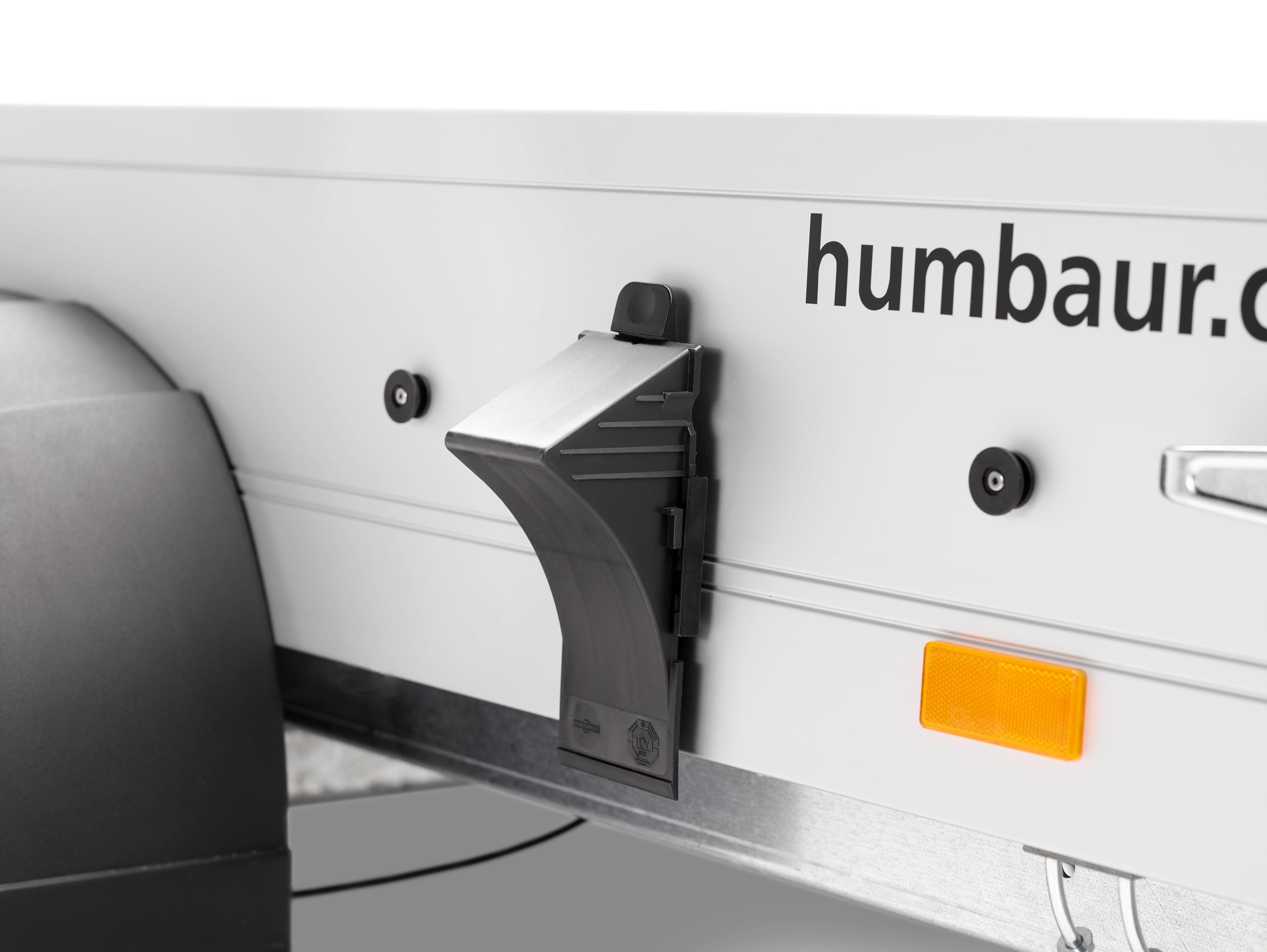 Humbaur Serie 1000 H751510 1450x1095x300 mm Ministartrailer Alubordwände