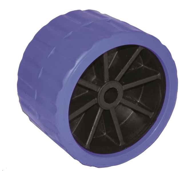 Sliprolle, Ø 120 x 75 mm, Bohrung Ø 15 mm, blau