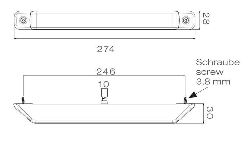 ASPÖCK Linepoint II Nebelschlussleuchte LED