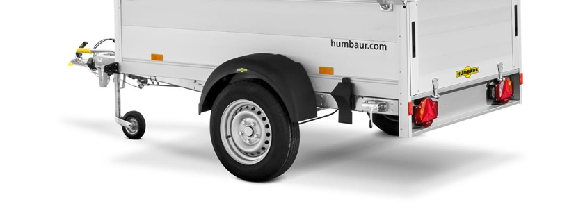 Humbaur Serie 1000 HA 2050x1100x500 mm Lademaß  Alu-Anhänger  