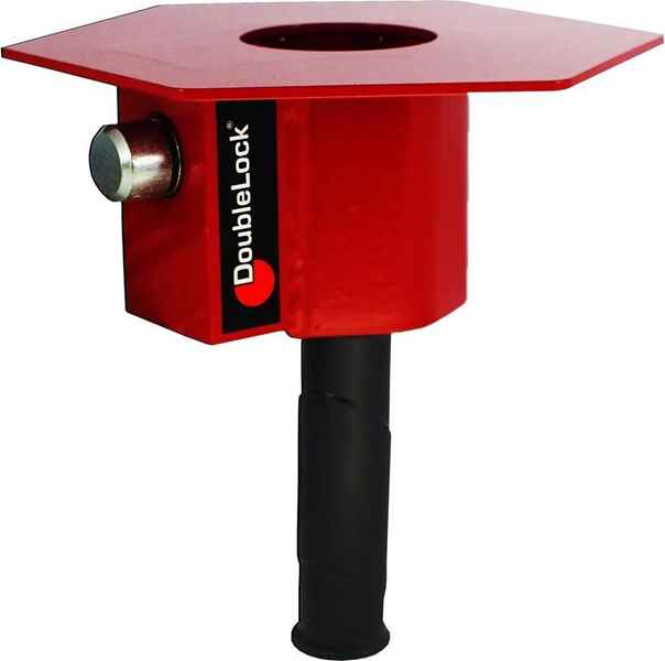 DOUBLELOCK Kingpin Lock Red SCM
