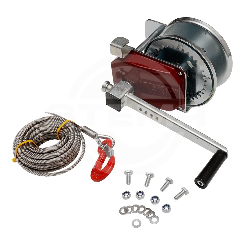 Seilwinde mit 12,5 m Seil WAP 950 A für Carrier XL,  Autotransporter  & BAUMA