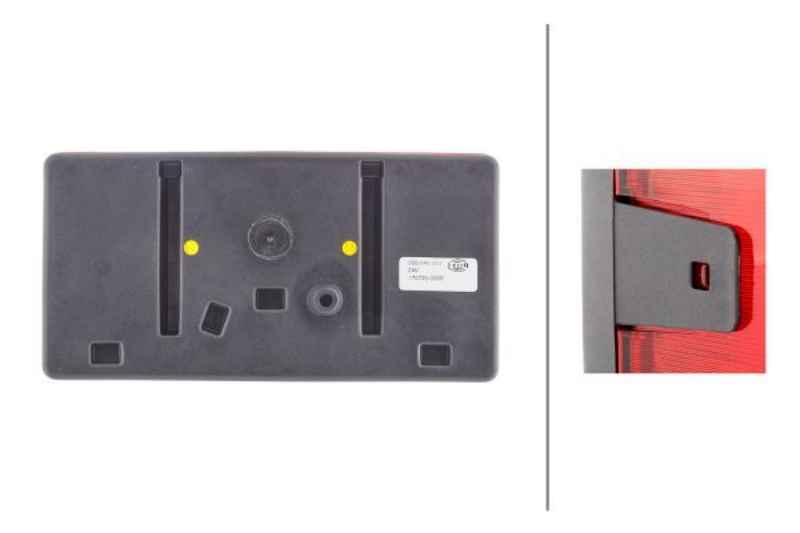 HELLA 2SD 006 040-161 Rückleuchte rechts
