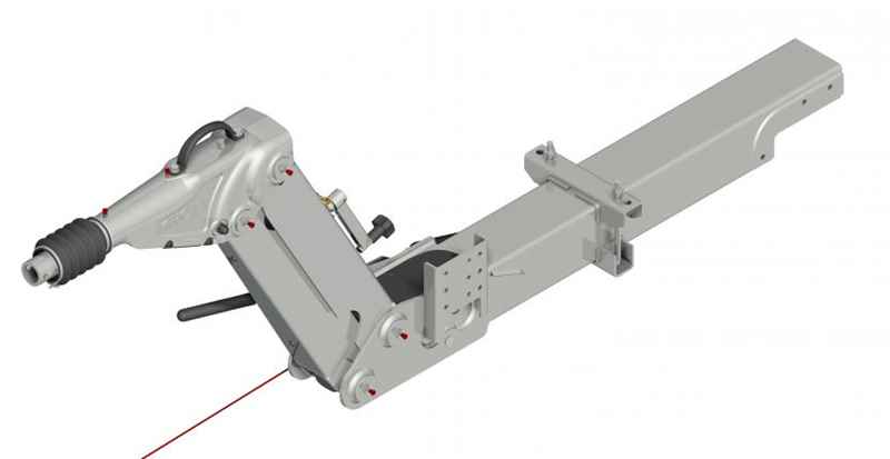 KNOTT Auflaufeinrichtung KHD25, 1600-2500 kg