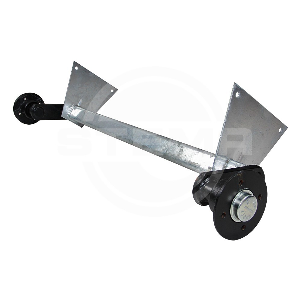 Achse für 550 kg Anhänger für 10" Rädern