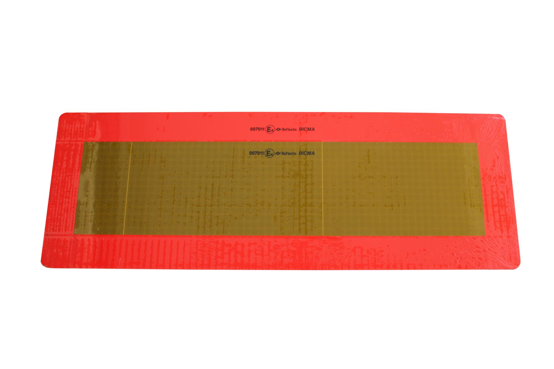 GEKA Warntafeln (2 Stück). 197 x 566 x 1 mm