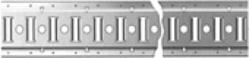 Anker-/Kombizurrschiene, 131 mm x 3 m x 11,5 mm