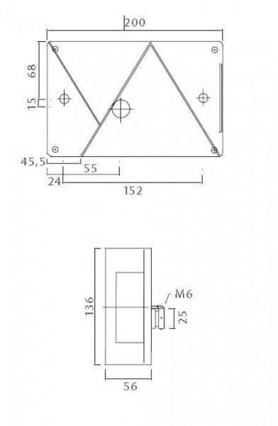 ASPÖCK Multipoint IV Rückleuchte rechts