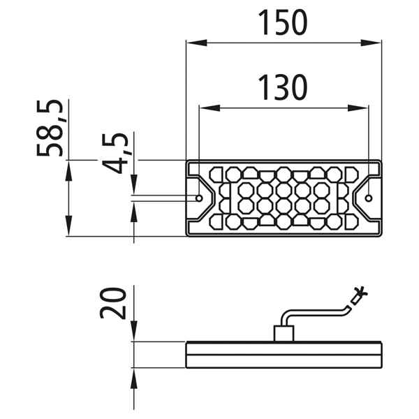 ASPÖCK Miniled II Nebelschlussleuchte LED