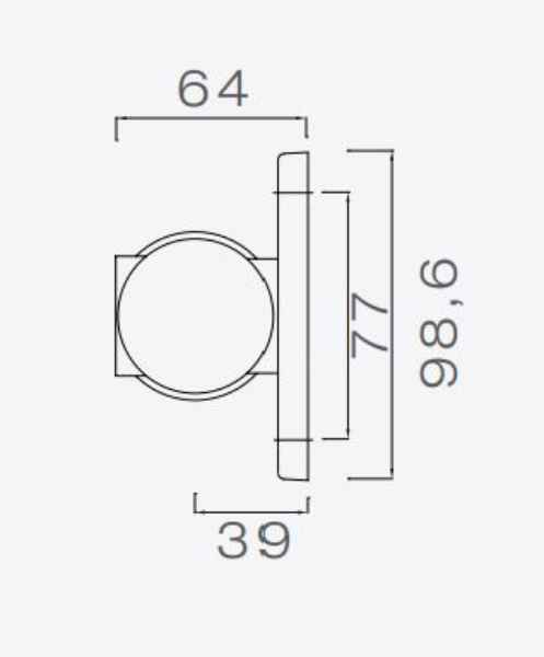 ASPÖCK Superpoint III Umrissleuchte LED r./w./g.