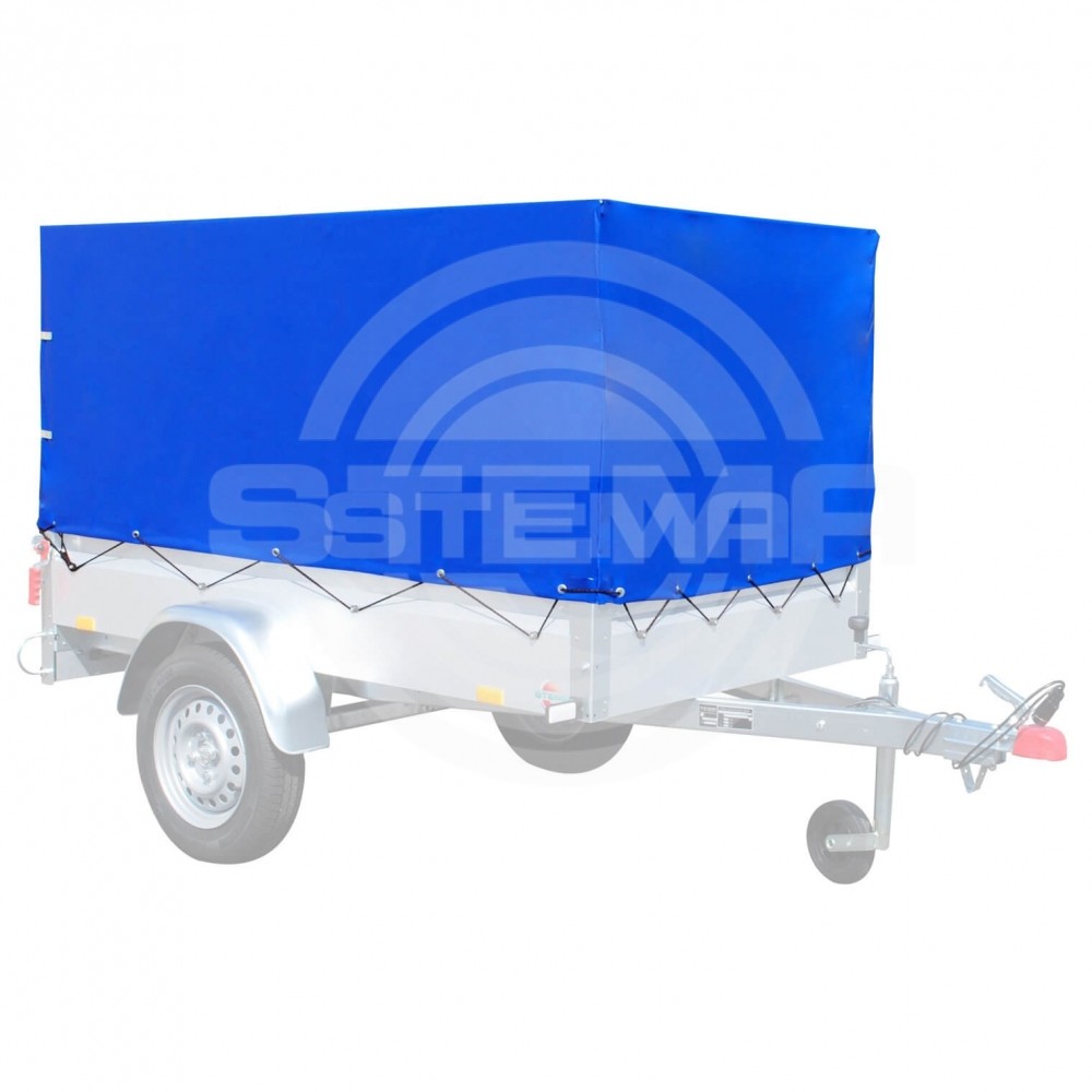 80 cm Hochplane + Hochspriegel für Holzanhänger Woodoxx