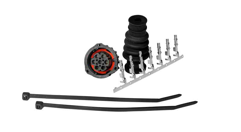 ASPÖCK Bajonetterbinder AMP. 7-polig. schwarz
