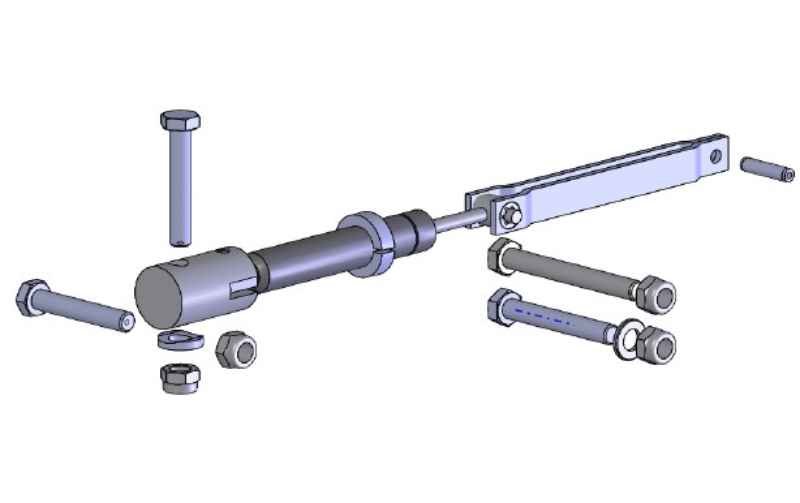 WAP Stoßdämpfer M12/M12, f. WAP 17/24, M12/M12