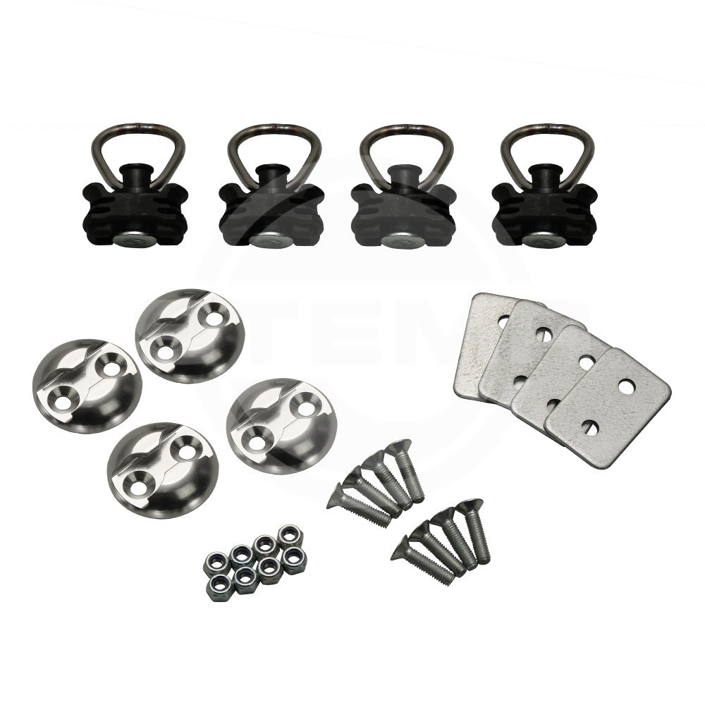 Zurrset "Profi" (4 Zurrpunkte)