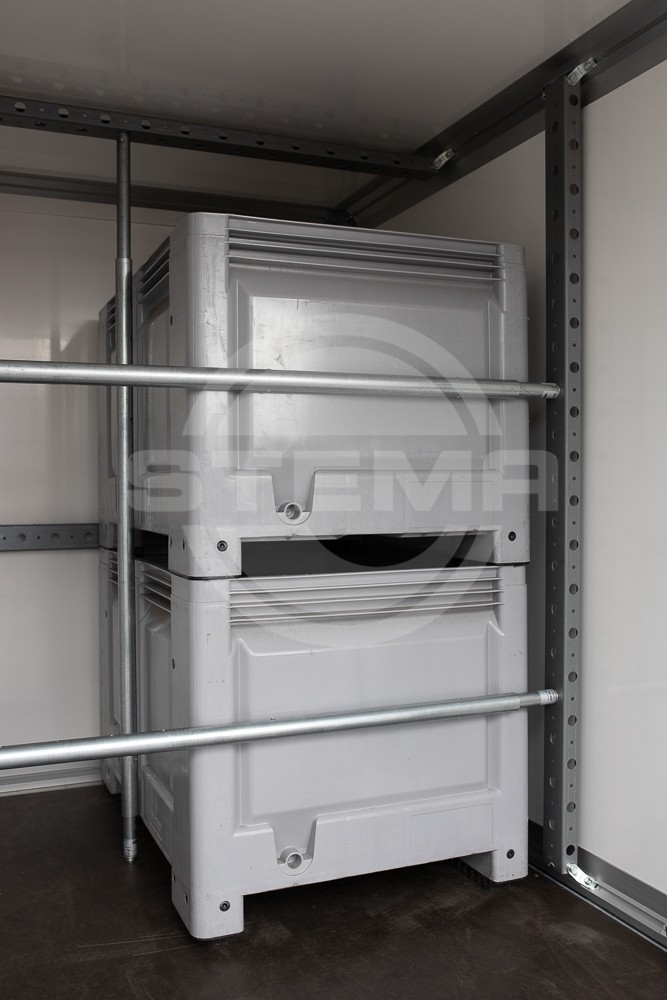 Verzurrprofil quer 1,32 m Kofferbreite für P-Box (1 Stück)