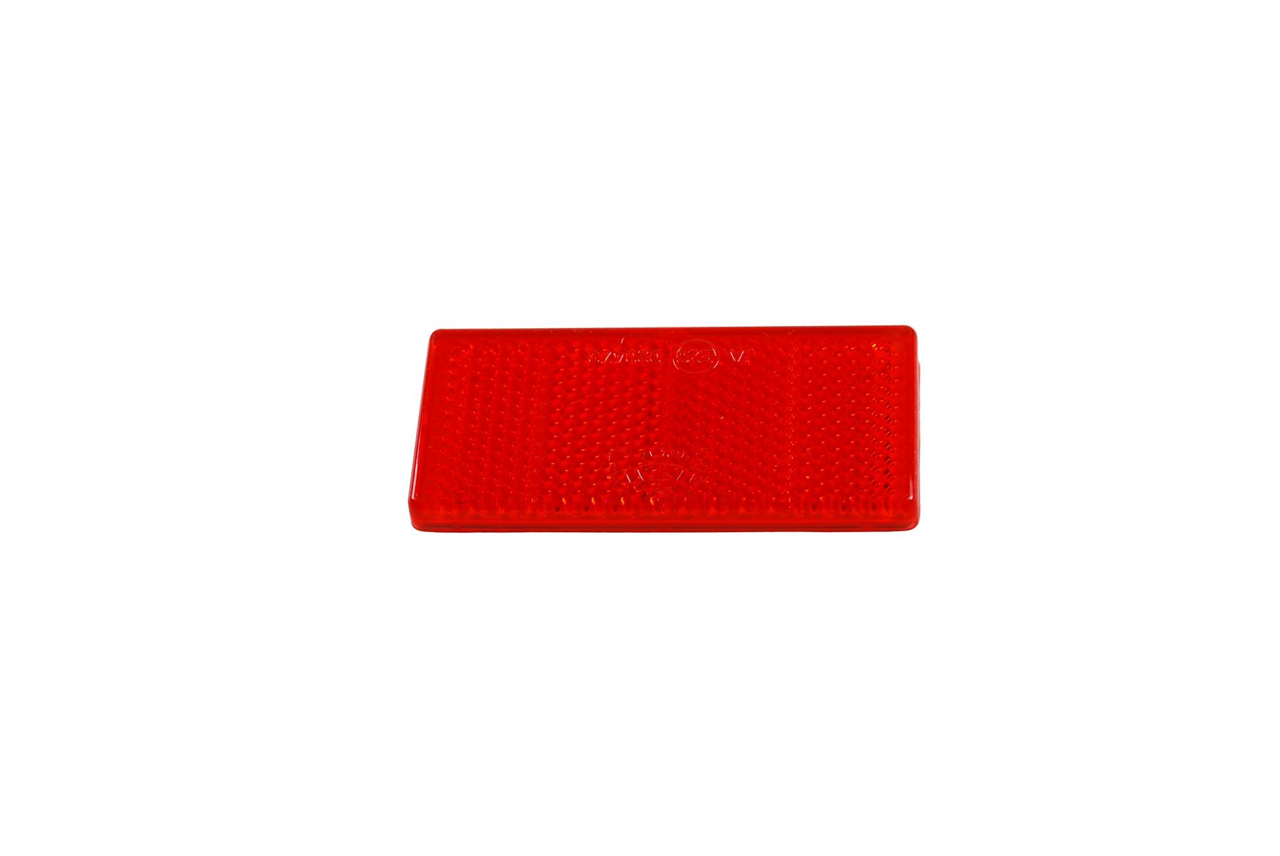 ASPÖCK Rückstrahler rot. 69 x 31.5 mm