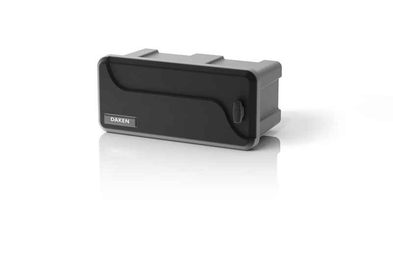DAKEN 82201 Blackit Staukasten, 250 x 550 x 295 mm