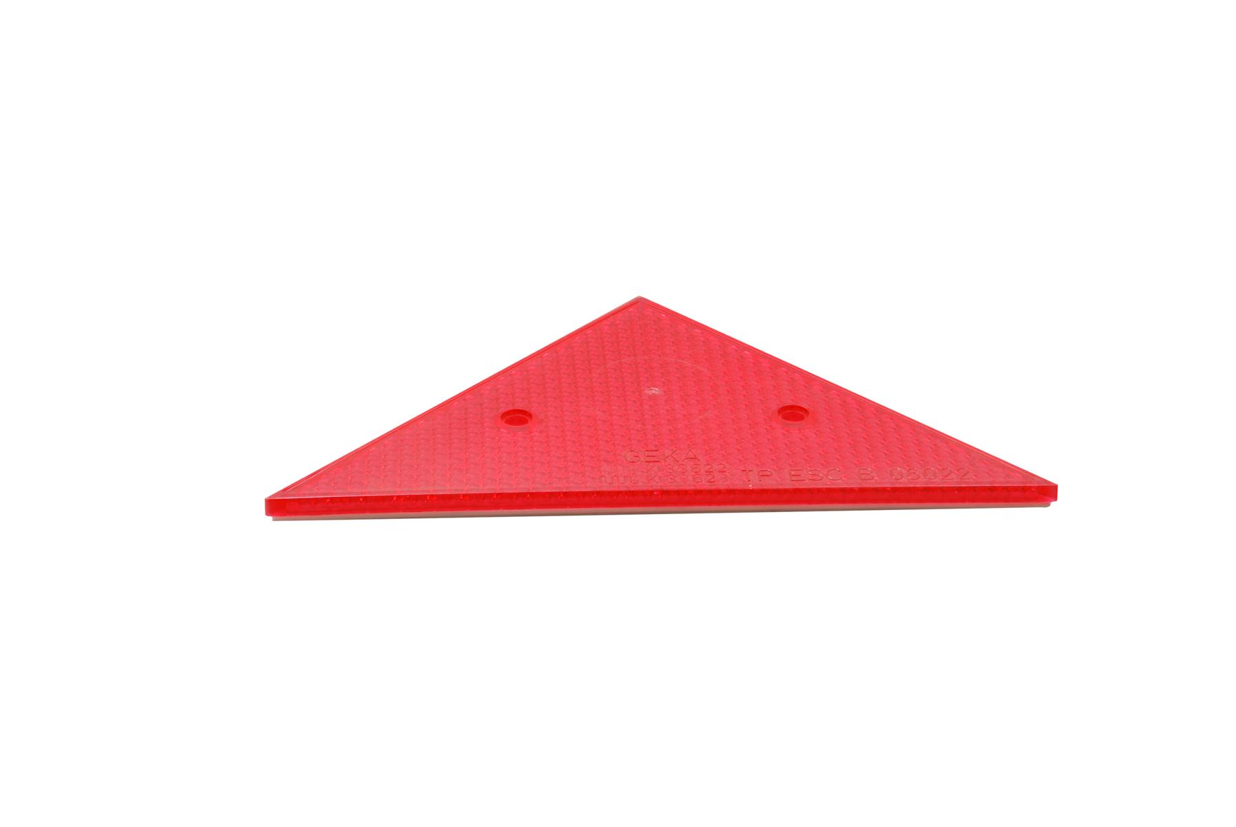 GEKA Ersatzrückstrahler. rot. z. Aufnieten