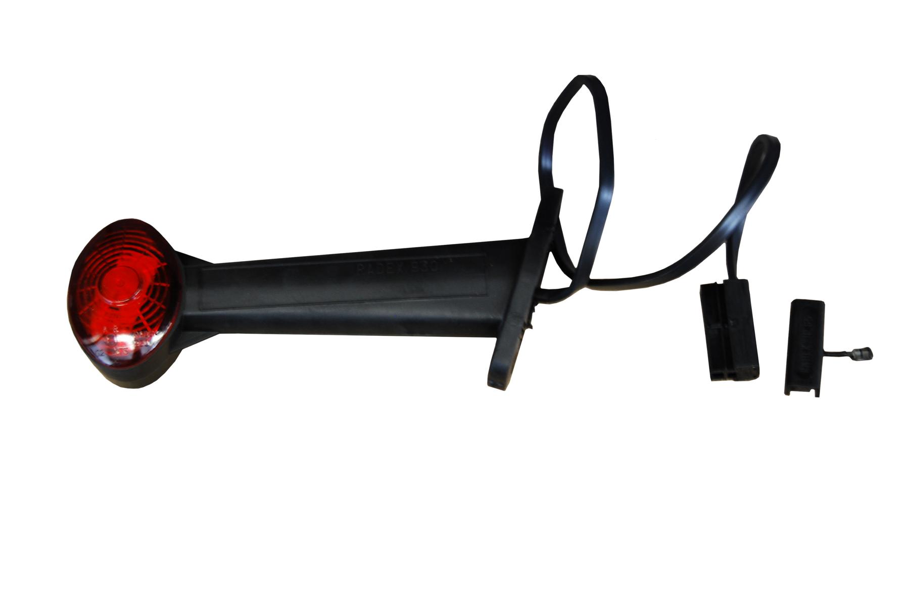 RADEX 930 Umrissleuchte LED rot/weiß rechts