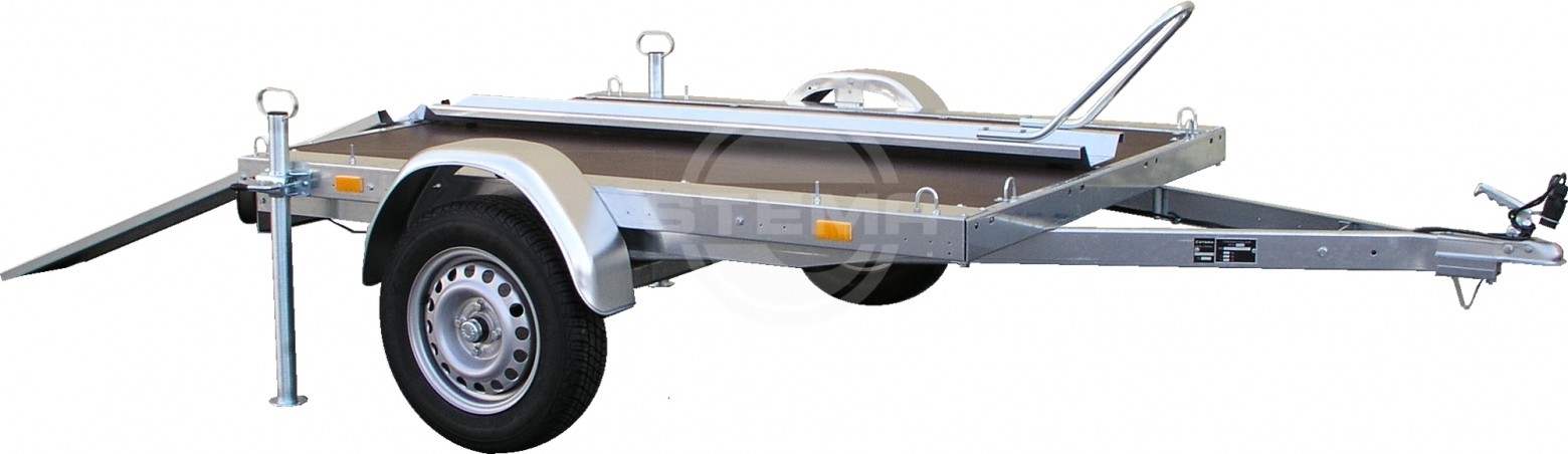 Motorradtransportsatz  zum Transport von 1 Motorrad