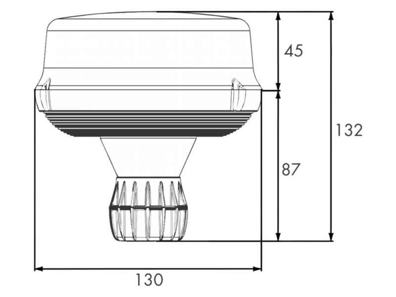 PROPLAST Pro-Power-Flash Rundumkennleuchte LED