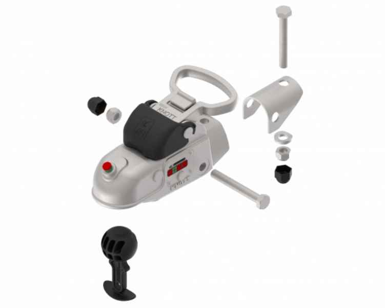 KNOTT AV30-A, -3000 kg, Ø 50 mm, absperrbar