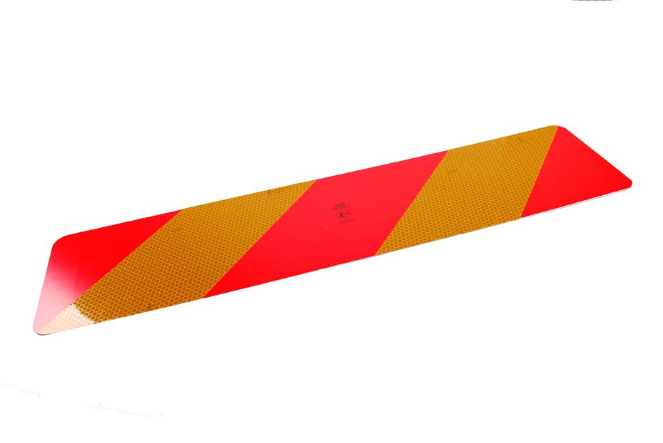 GEKA Warntafeln (2 Stück). 132 x 566 x 1 mm