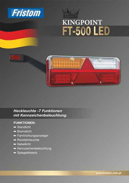 FRISTOM FT-500 Rückleuchte LED rechts