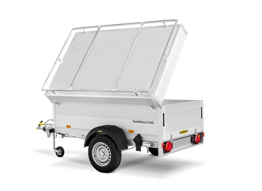 Humbaur Serie 1000 HA 2510x1310x850mm + Deckel 18 cm Alu-AnhängerDeluxe