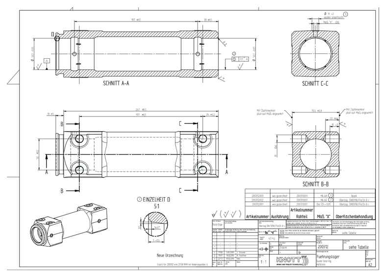 Knott Führungslager f. KR 30/3