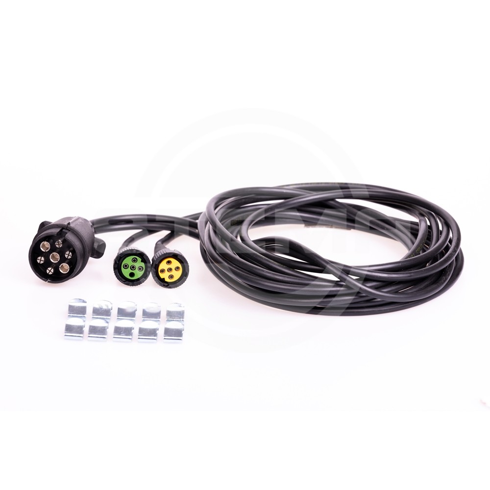 Hauptkabel 3,5 m inklusive 7-poligen Kupplungsstecker und 10 Stück Kabelklemmen