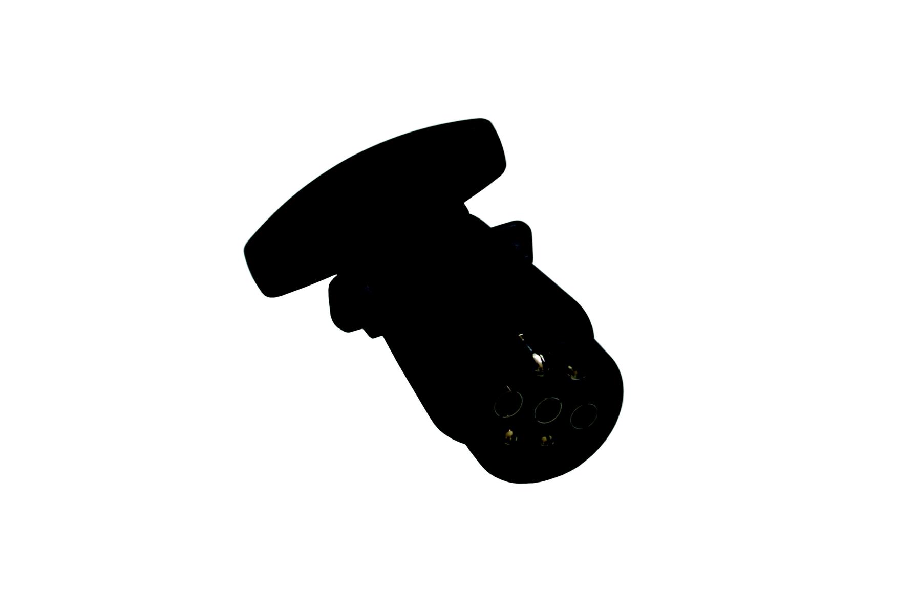 Stecker 7-polig. m. T-Griff. Schraubanschluss