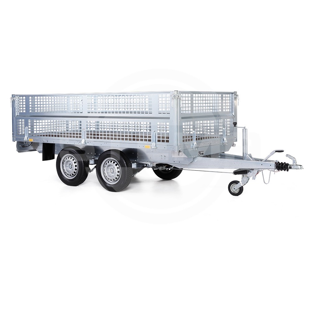 Gitteraufsatz 66 cm hoch für Systema-Tieflader..-25-13.. mit ALU-Beplankung